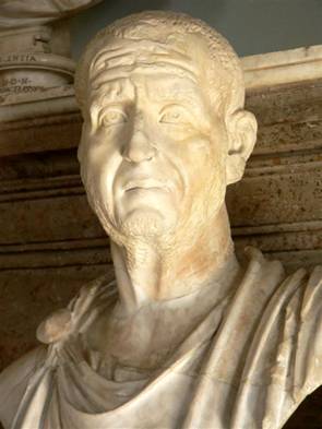 Decius  Roman Emperor reigned 249-251 CE Musei Capitolini Roma